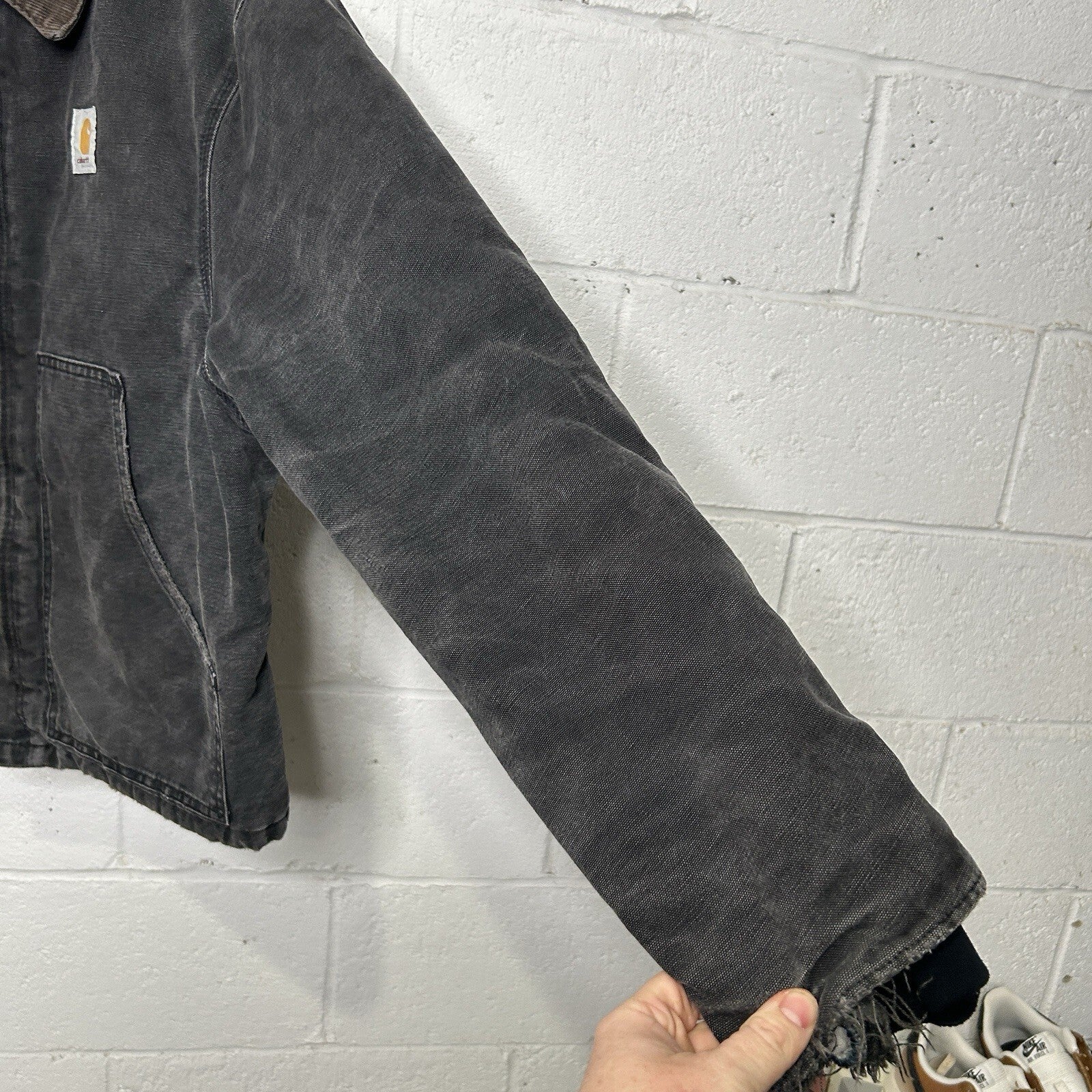 Vintage Carhartt Quilted Artic Jacket “Black” JQ185/J02 BLK Men’s X-Large