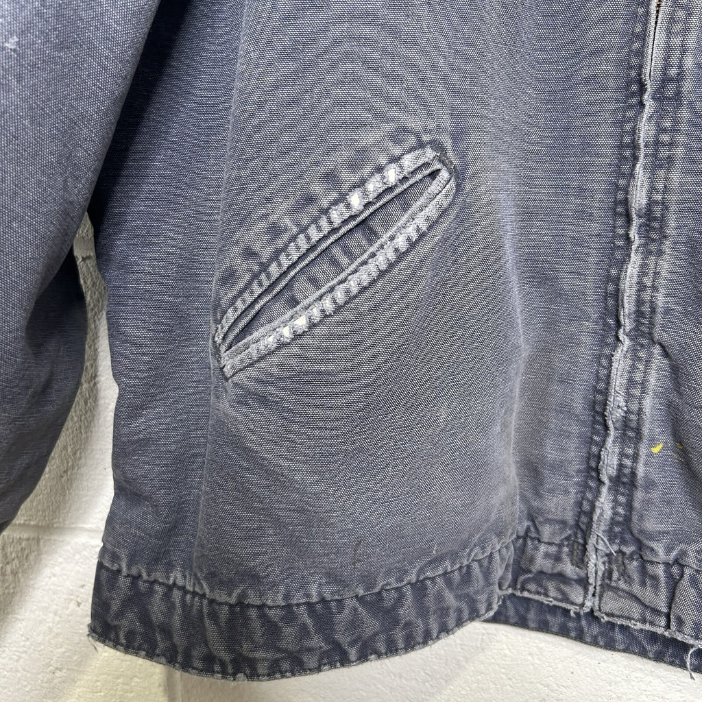 Vintage Carhartt Blanket-Lined Detroit Jacket “Petrol” J64 PTL Men’s X-Large
