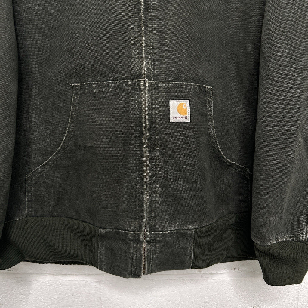 Y2K Carhartt Quilted Active Jacket “Moss Green” WJ130 MOS Men’s XL