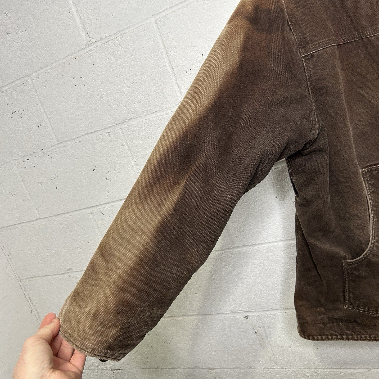Vintage Carhartt Sherpa-Lined Ridge Jacket “Dark Brown” C61 DKB Men’s X-Large