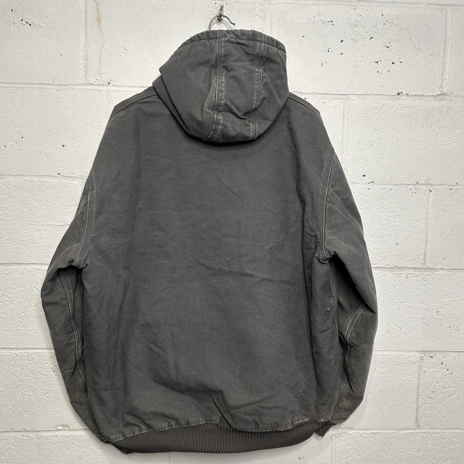 Carhartt Quilted Hooded Active Jacket “Gravel/Grey” J140-GVL Men’s X-Large
