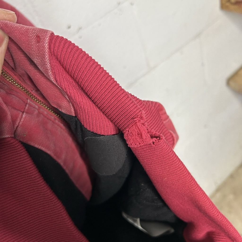 Y2K Carhartt Quilted Hooded Jacket “Crabapple Pink” WJ130 624 Women’s 2XL