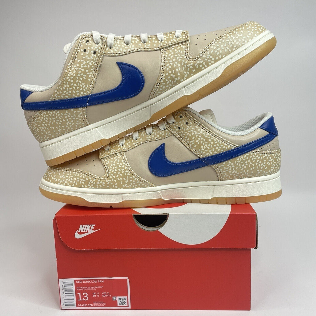 Nike Dunk Low Premium “Montreal Bagel Sesame” DZ4853-200 Men’s 13 New