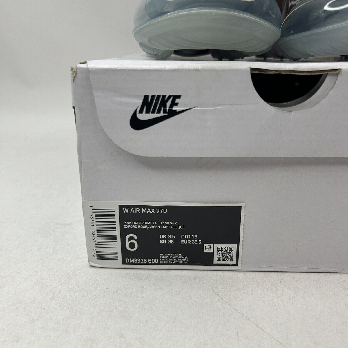 Nike Shoes Air Max 270 WMNS "Pink Oxford" 2024