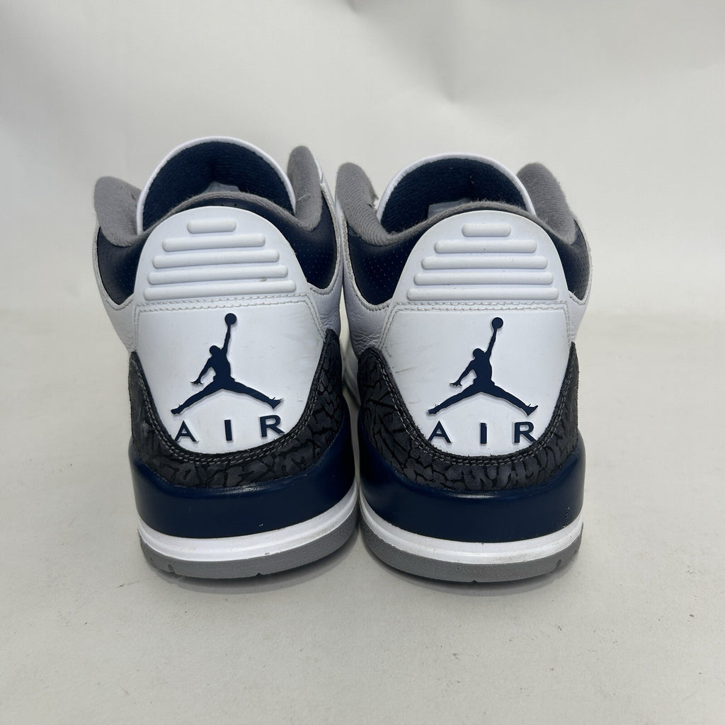 Nike Air Jordan 3 Retro “White Midnight Navy Cement Grey” CT8532-140 Men’s 13