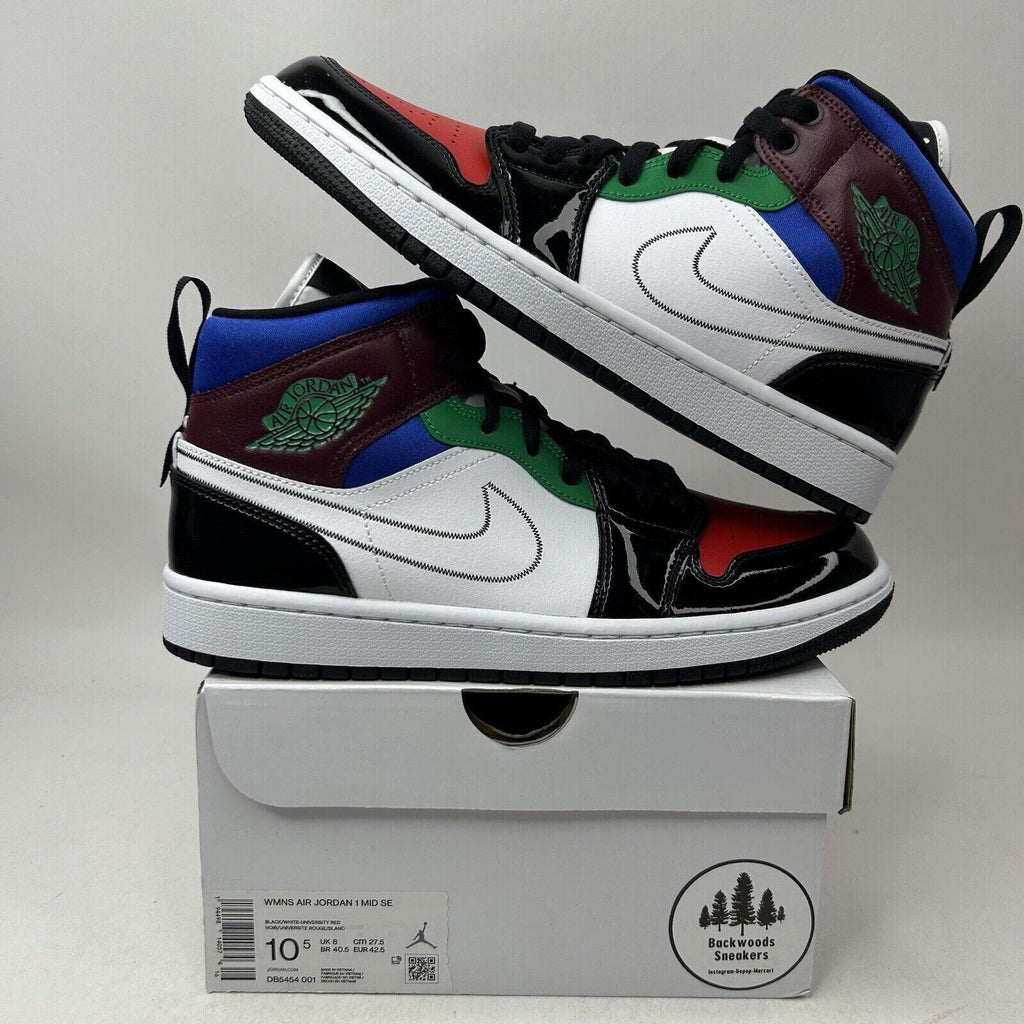 Nike Shoes Air Jordan 1 Mid SE “Black Multi-Color” 2023