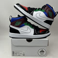 Nike Shoes Air Jordan 1 Mid SE “Black Multi-Color” 2023