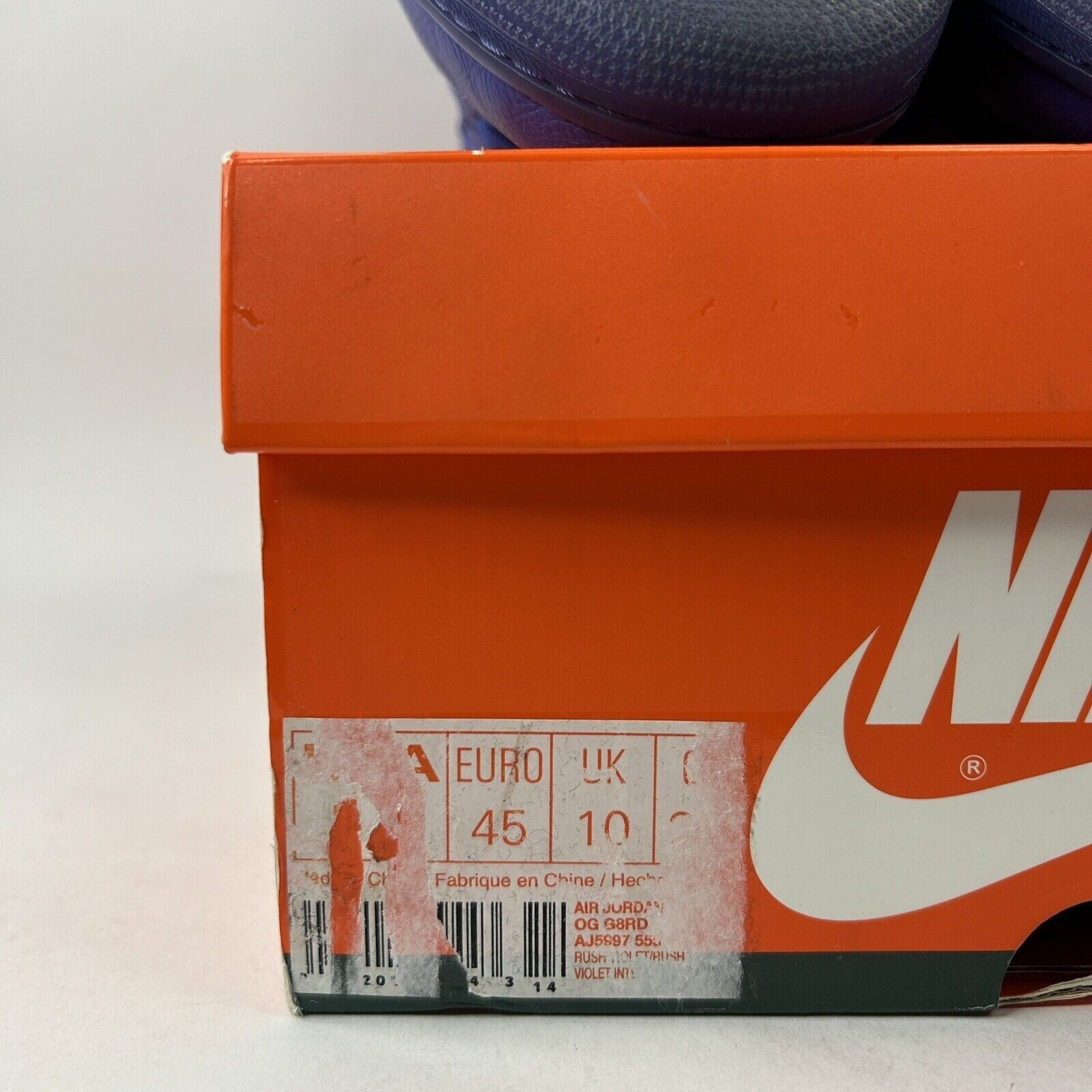 Nike Shoes Air Jordan 1 Retro High OG Gatorade “Rush Violet” 2024