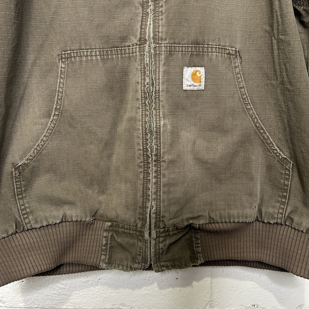 Vintage Carhartt Quilted Ripstop Active Jacket “Coffee Brown” 100108 909 Men’s L