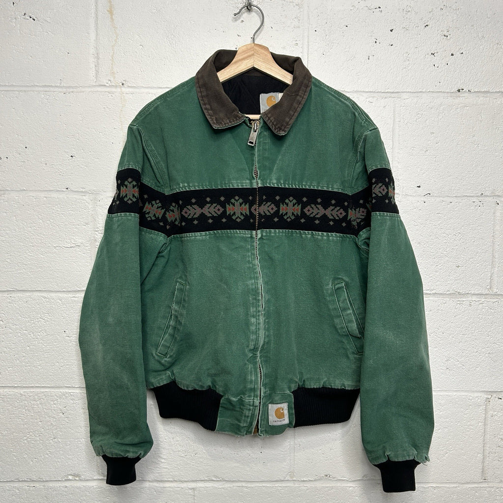 Vintage Carhartt Southwestern/Aztec Santa Fe Jacket “Cactus” JQ0458 Men’s Med