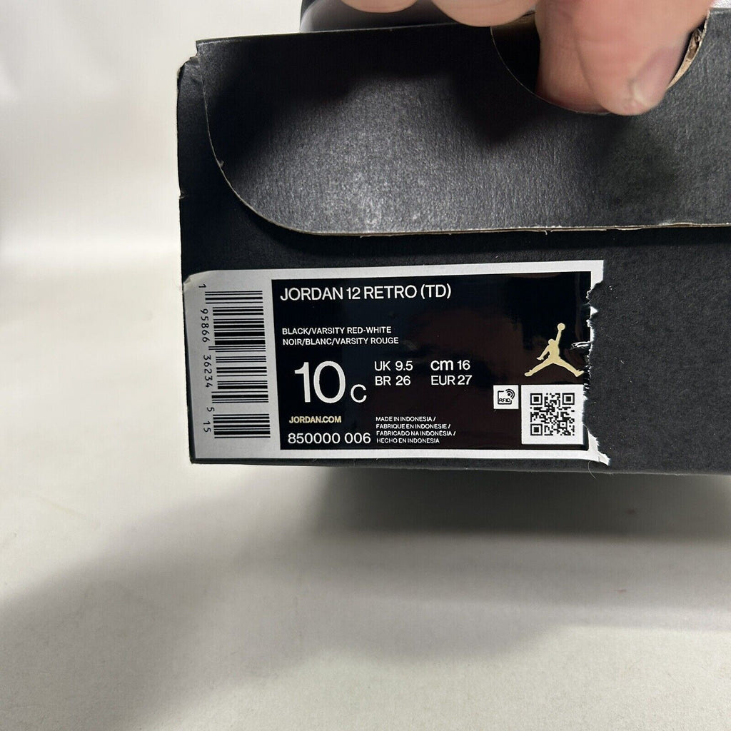 Nike Air Jordan 12 Retro TD “Playoffs” 2024