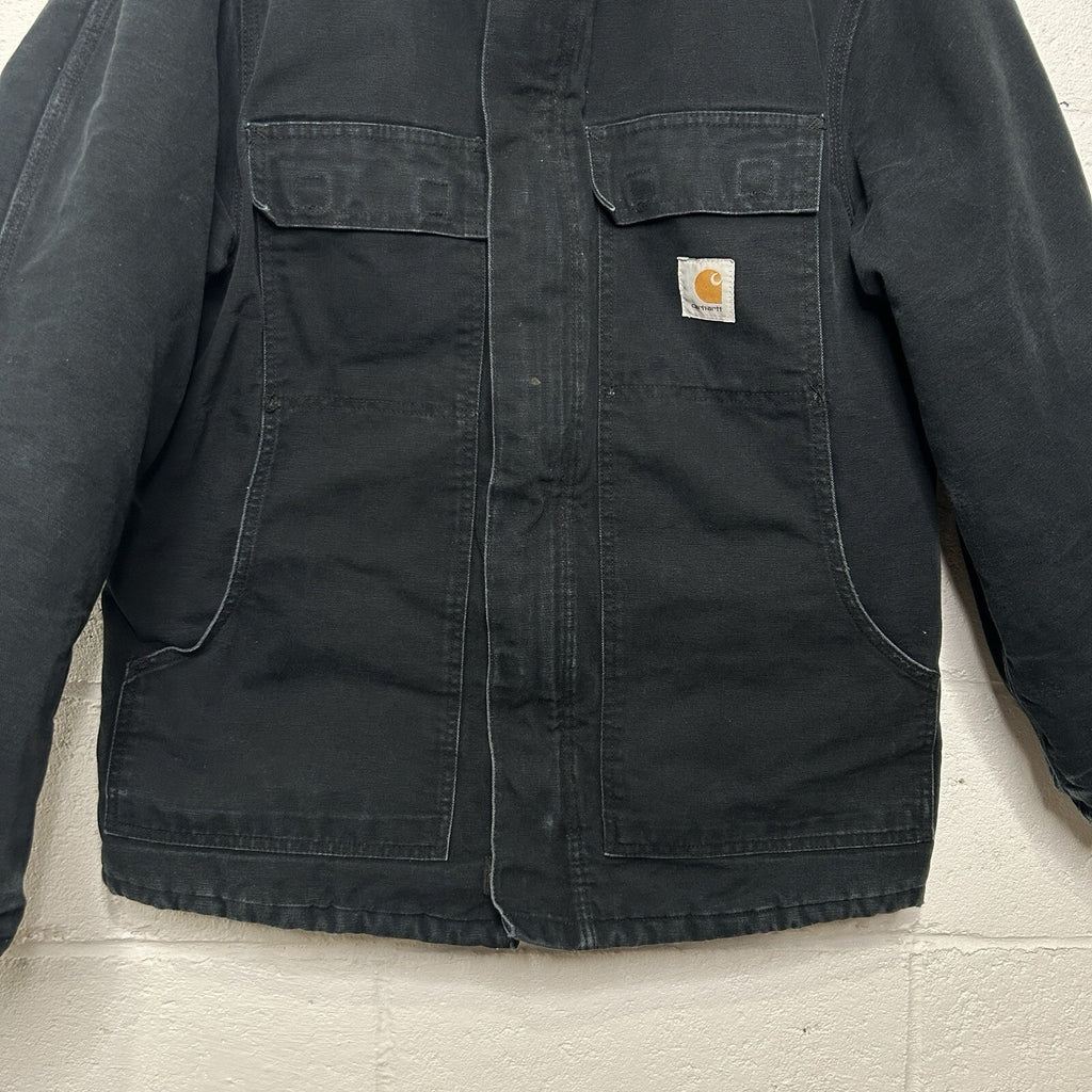 Vintage Carhartt Quilted Artic Jacket “Black” C03 BLK Men’s 42/Large Worn
