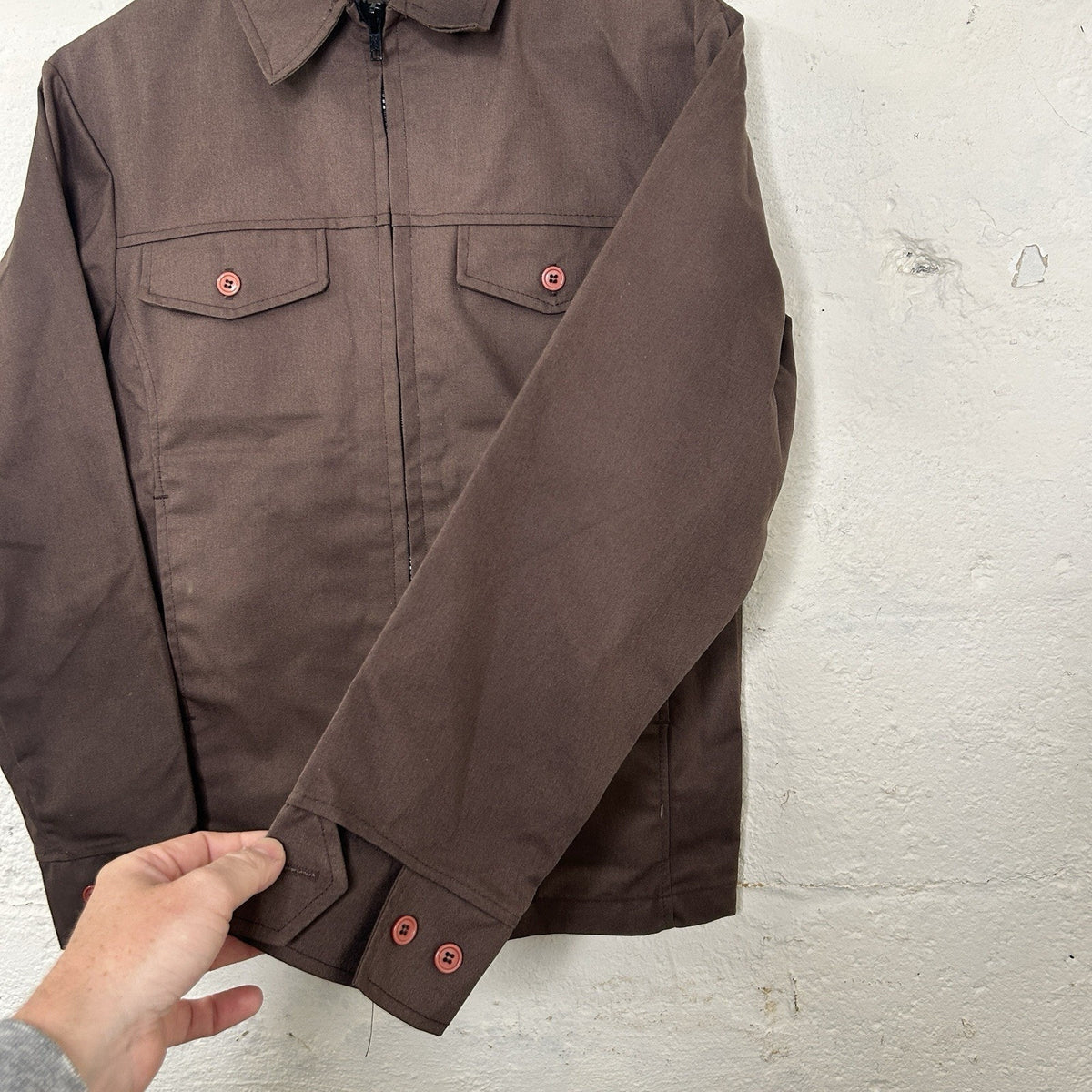 True Vintage 1960's Mardac Twill Work Jacket “Brown”