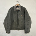 Vintage Carhartt Blanket-Lined Detroit Jacket “Moss Green” J97 MOS Men’s X-Large