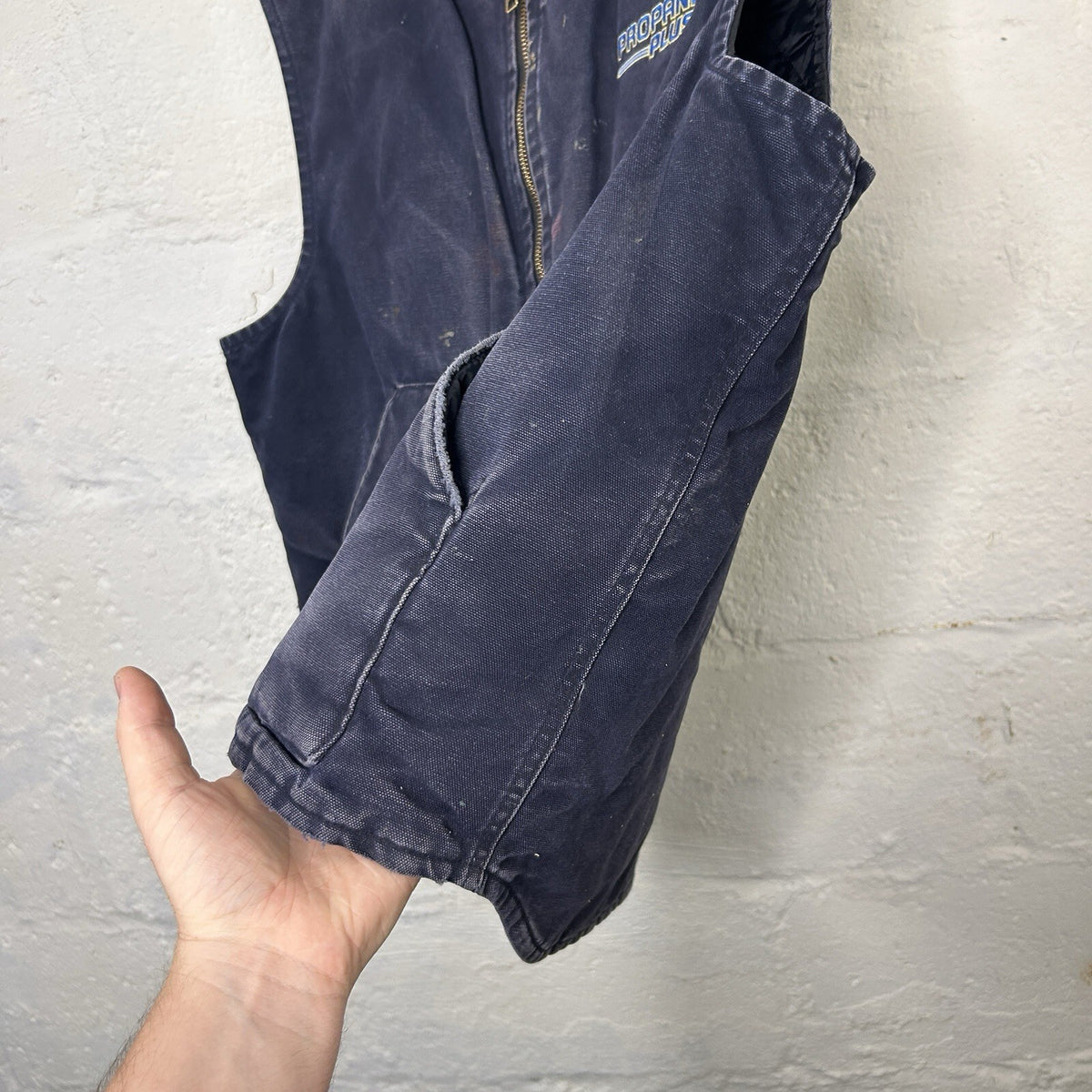 Vintage Carhartt Quilt-Lined Artic Vest “Midnight Blue” V02 MDT Men’s X-Large