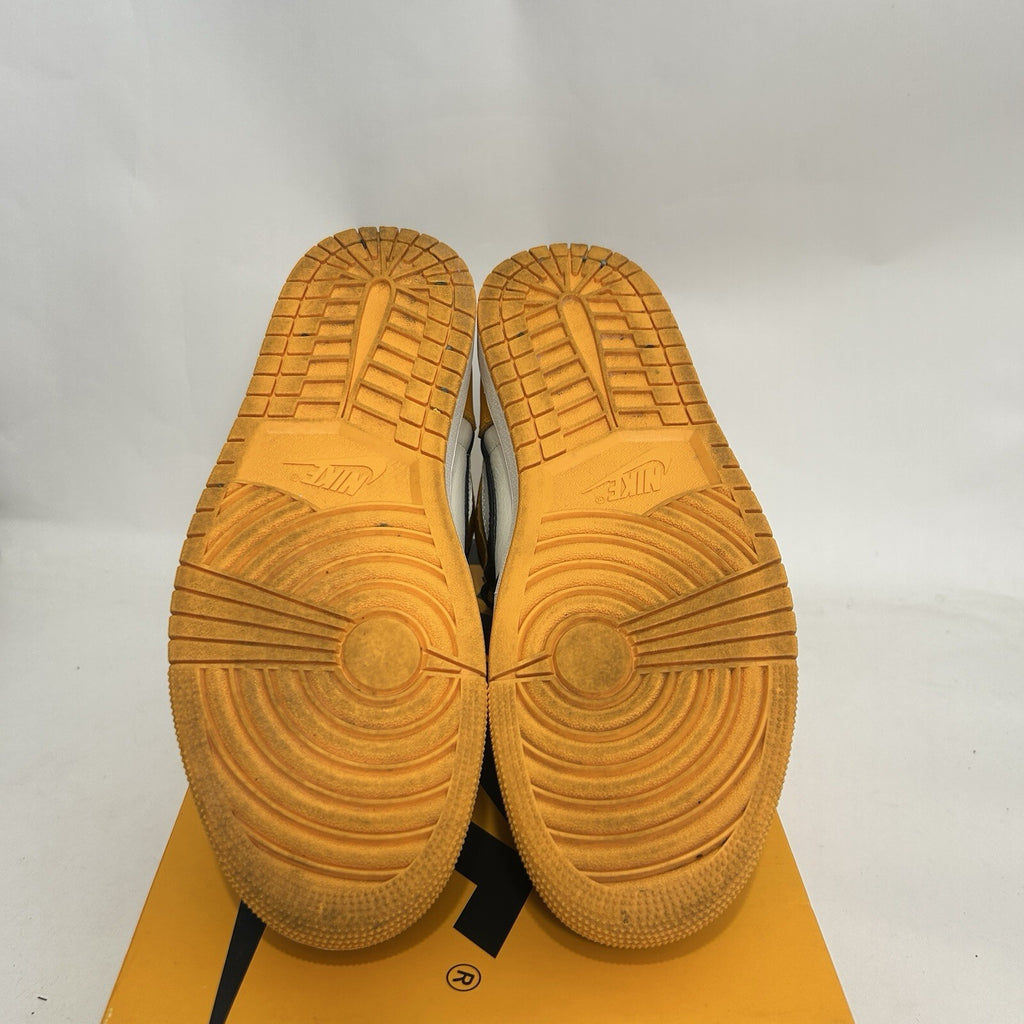Nike Air Jordan 1 Retro High OG “Taxi/Black-Sail” 555088-711 Men’s 9.5 Worn