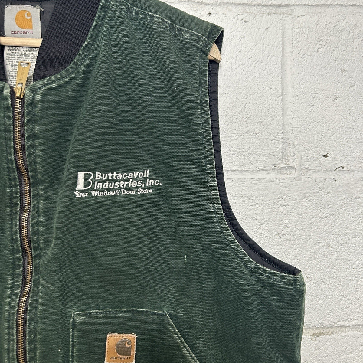 Vintage Carhartt Quilted Artic Vest “Spruce Green” V02 SPC Men’s X-Large
