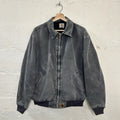 Vintage Carhartt Mesh-Lined Santa Fe Bomber Jacket “Petrol” J102 PTL Men’s Small