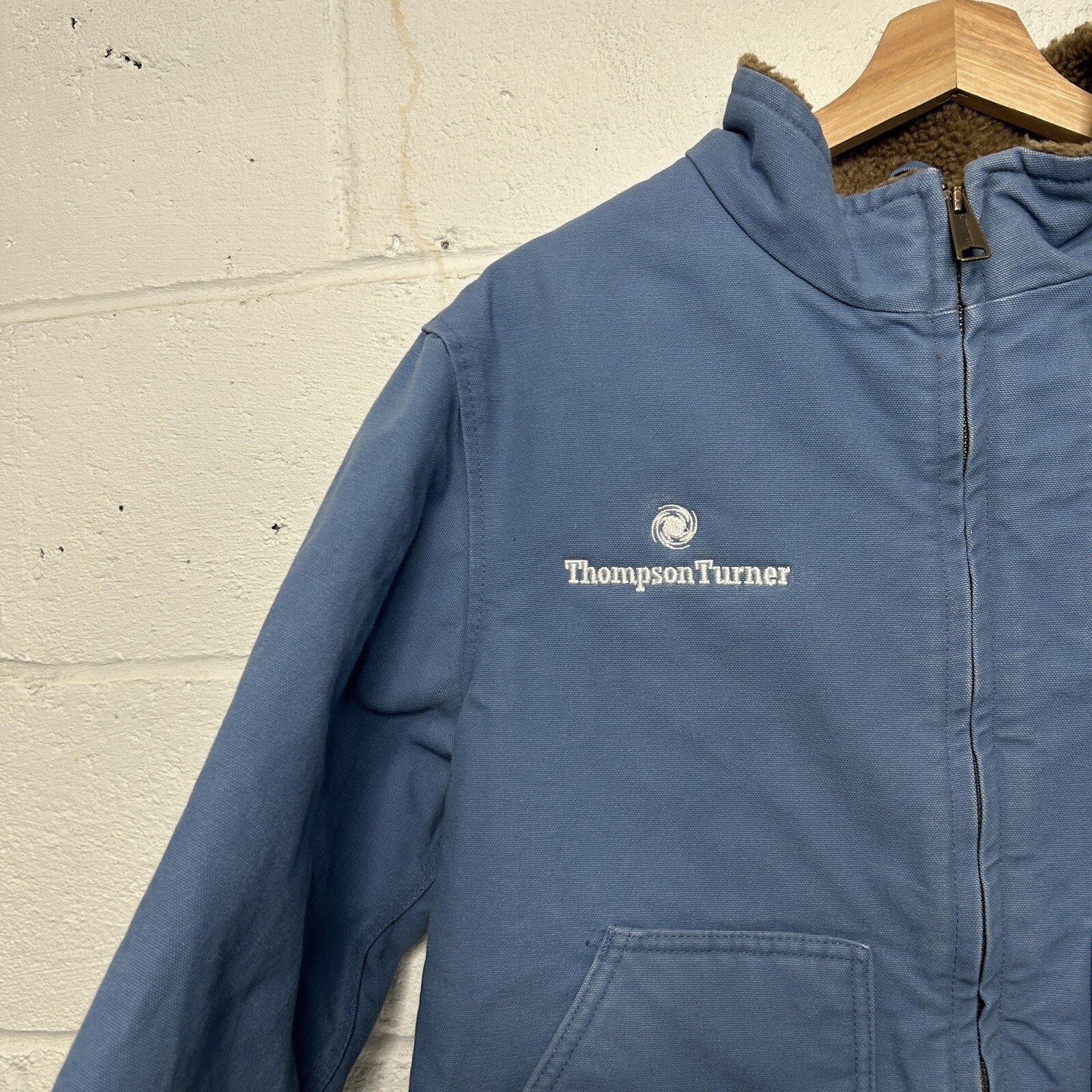 Carhartt Sherpa-Lined Canyon Jacket “French Blue” WJ022 FHB Women’s Large