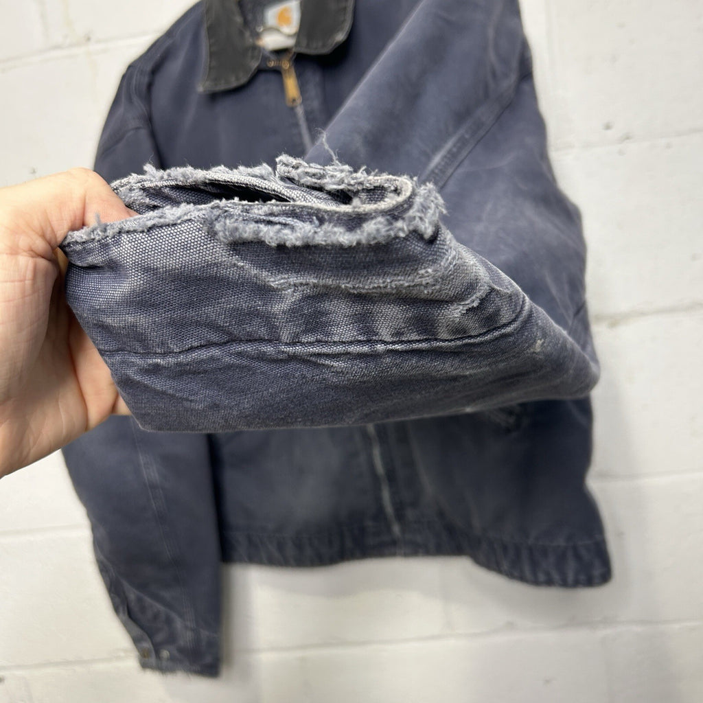 Vintage Carhartt Blanket-Lined Detroit Jacket “Petrol” Makita J64 PTL Men’s XL