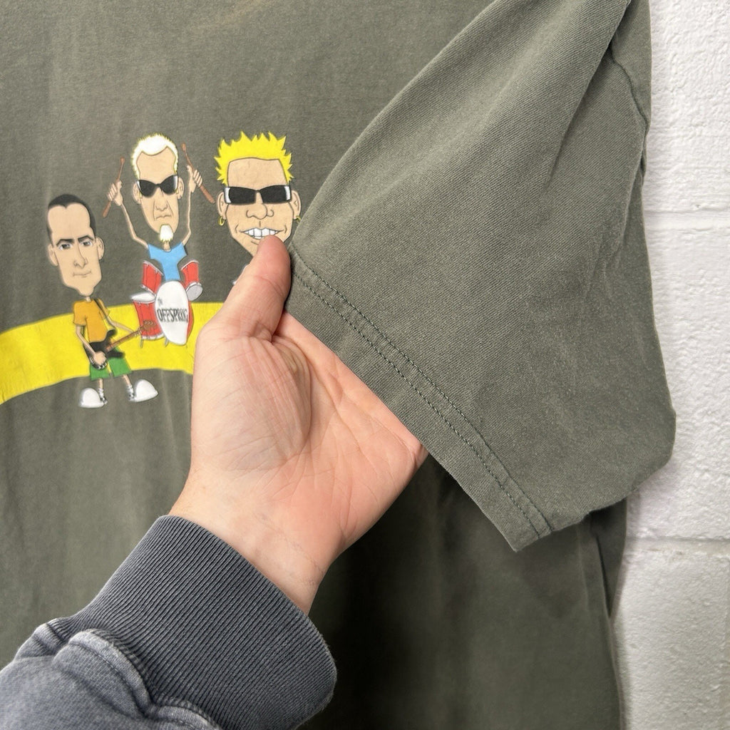 Vintage The Offspring Punk Rock Band Cartoon T-Shirt “Olive”