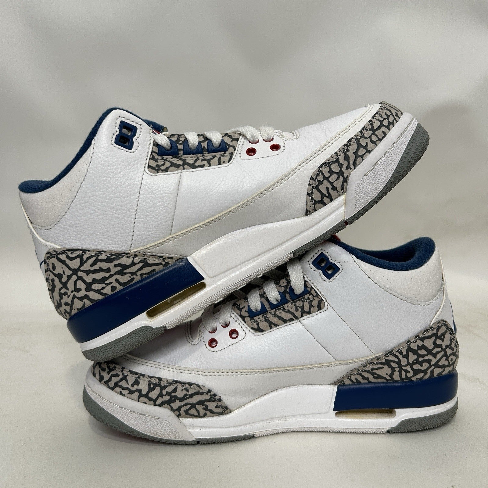 Nike Air Jordan 3 Retro GS “True Blue” 2016 854261-106 5.5Y/Women’s 7 Worn