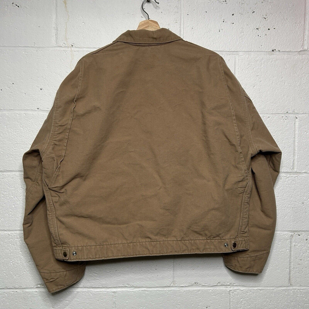 Vintage Carhartt Blanket-Lined Detroit Jacket “Saddle Brown” J204 SDL Men’s 2XL