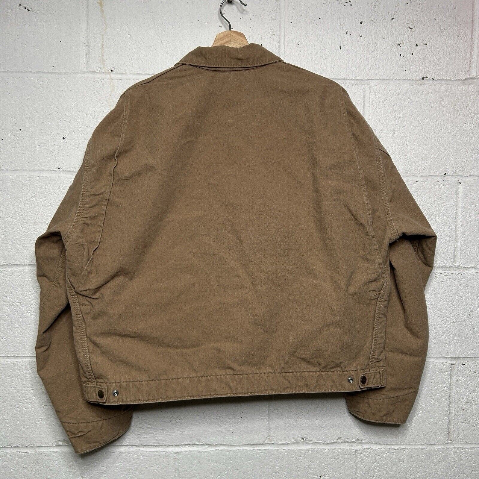 Vintage Carhartt Blanket-Lined Detroit Jacket “Saddle Brown” J204 SDL Men’s 2XL