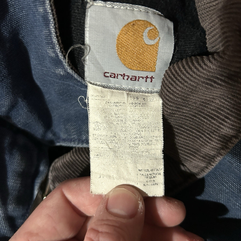 Vintage Carhartt Quilted Santa Fe Jacket “Blue” J14 BLU Men’s Medium Rare