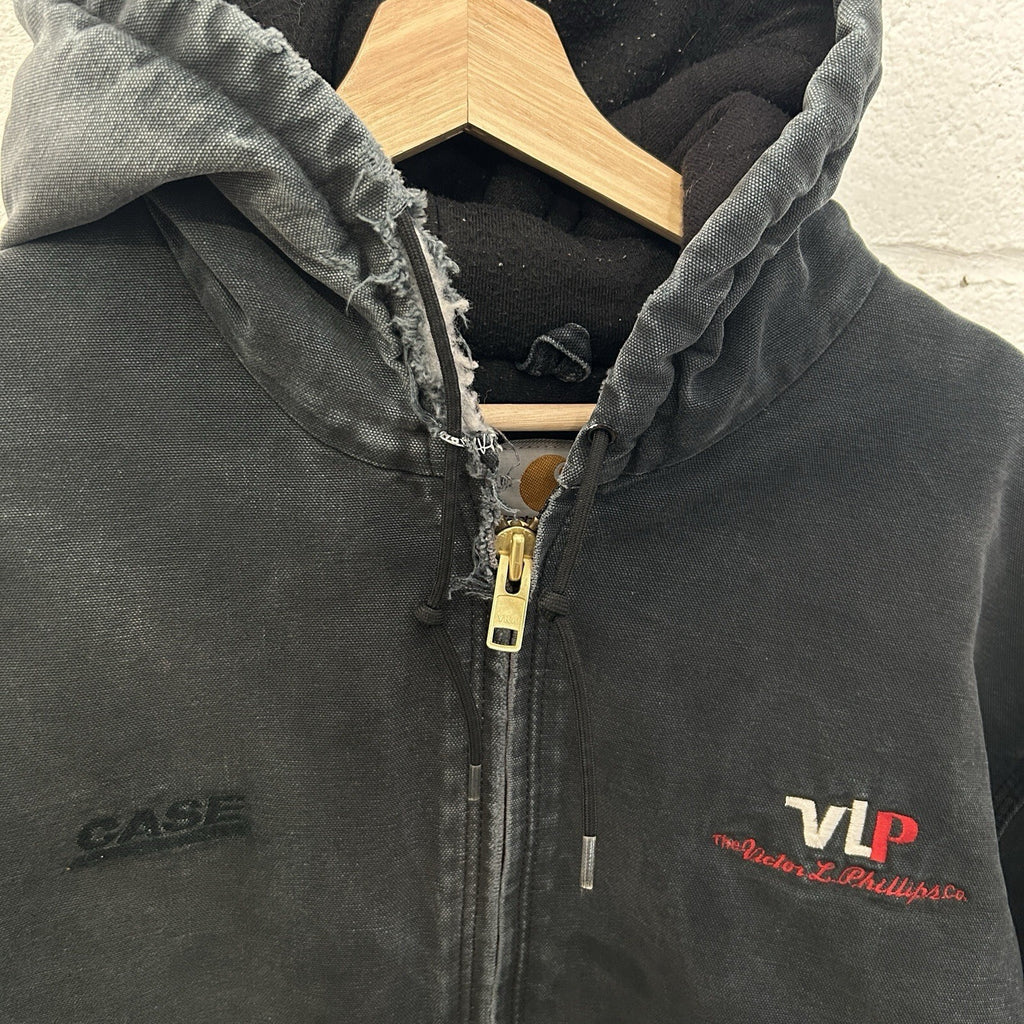 Vintage Carhartt Quilted Active Jacket “Black” J140 BLK Men’s X-Large