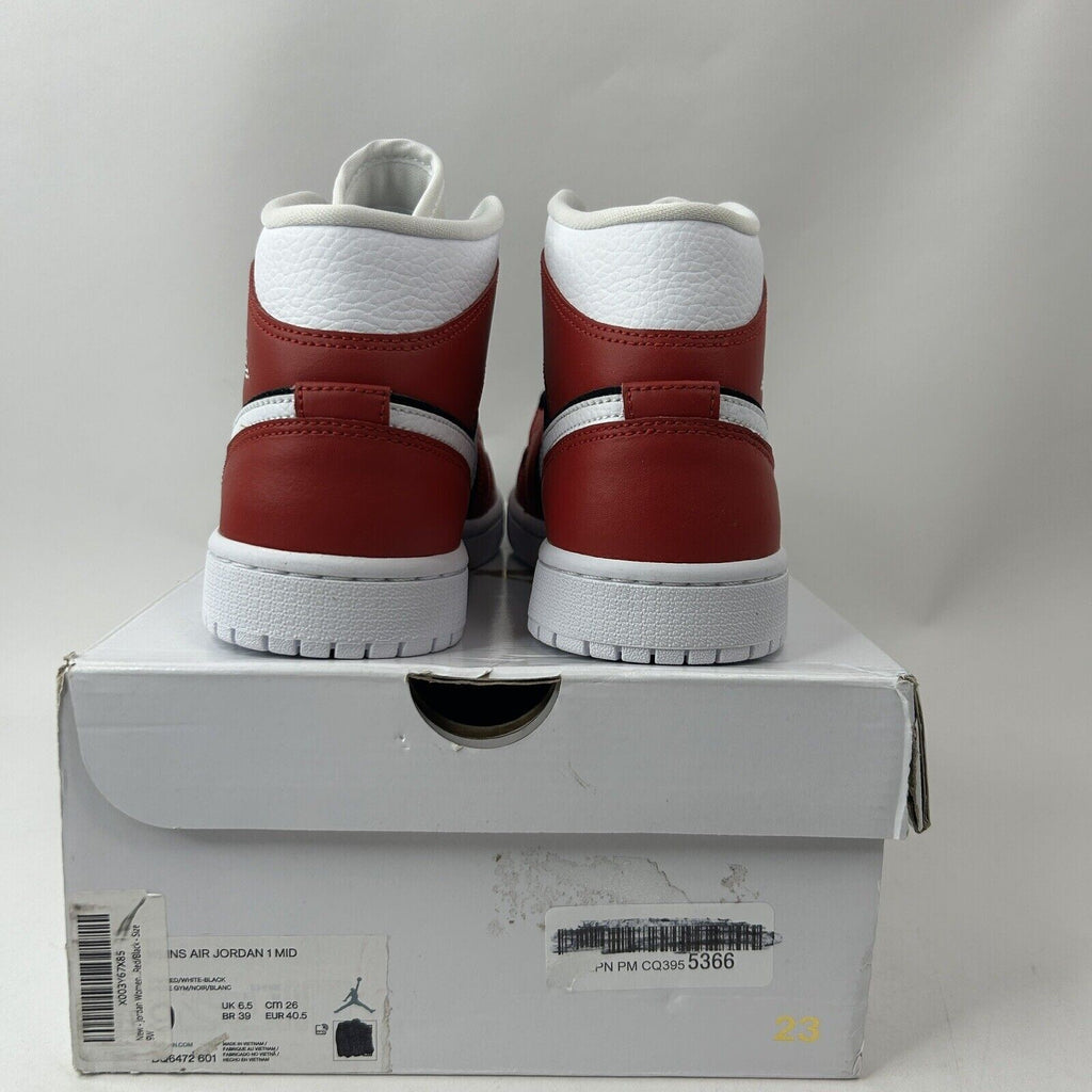 Nike Shoes Air Jordan 1 Mid Retro WMNS “Gym Red White Black” 2024