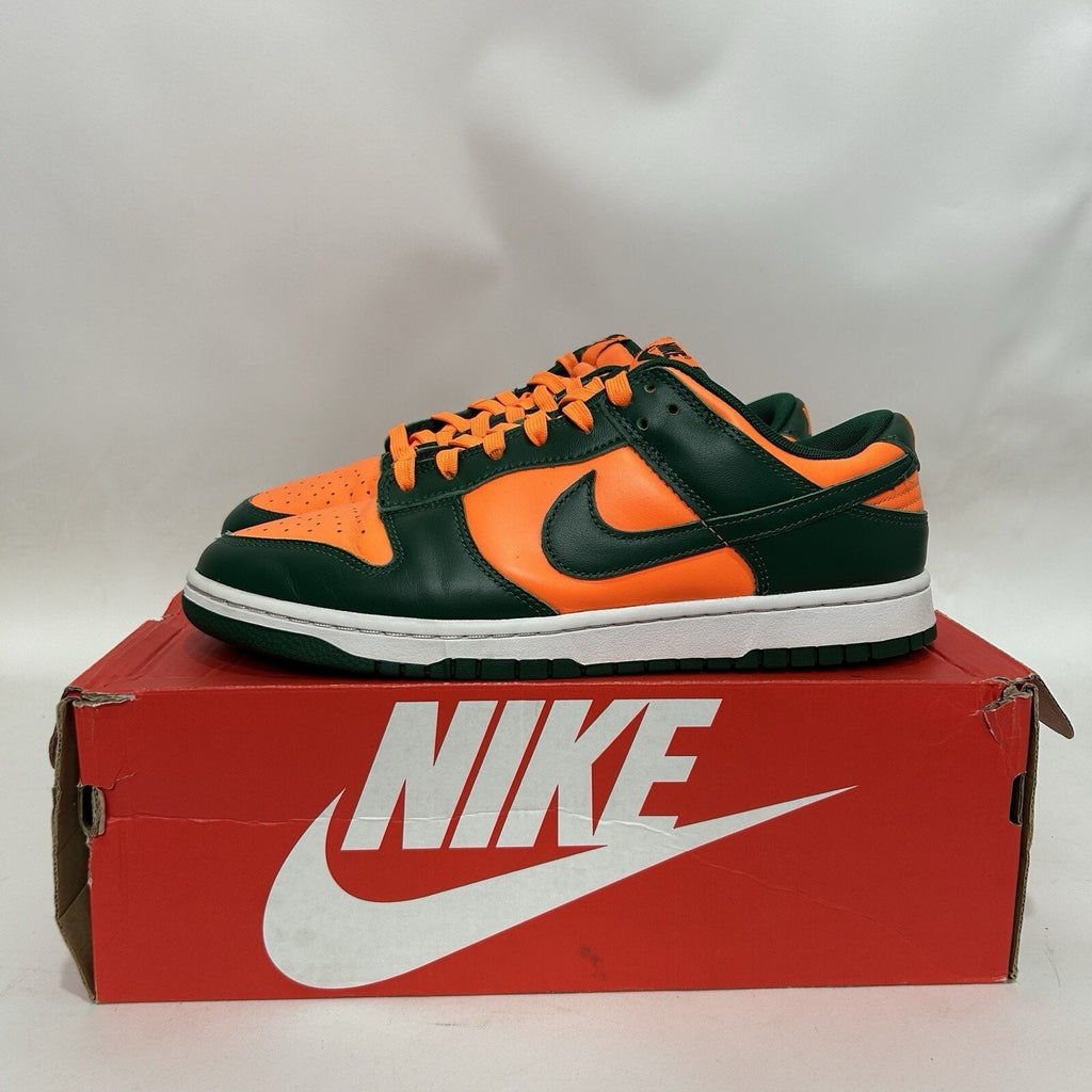 Nike Dunk Low Retro “Miami Hurricanes/Gorge Green”