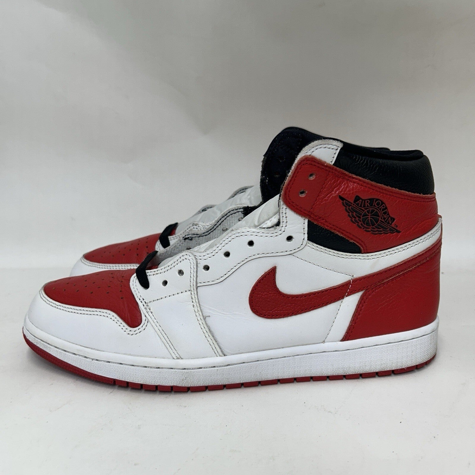 Nike Air Jordan 1 High Retro OG “Heritage/Red White” 555088-161 Men’s 13 Worn