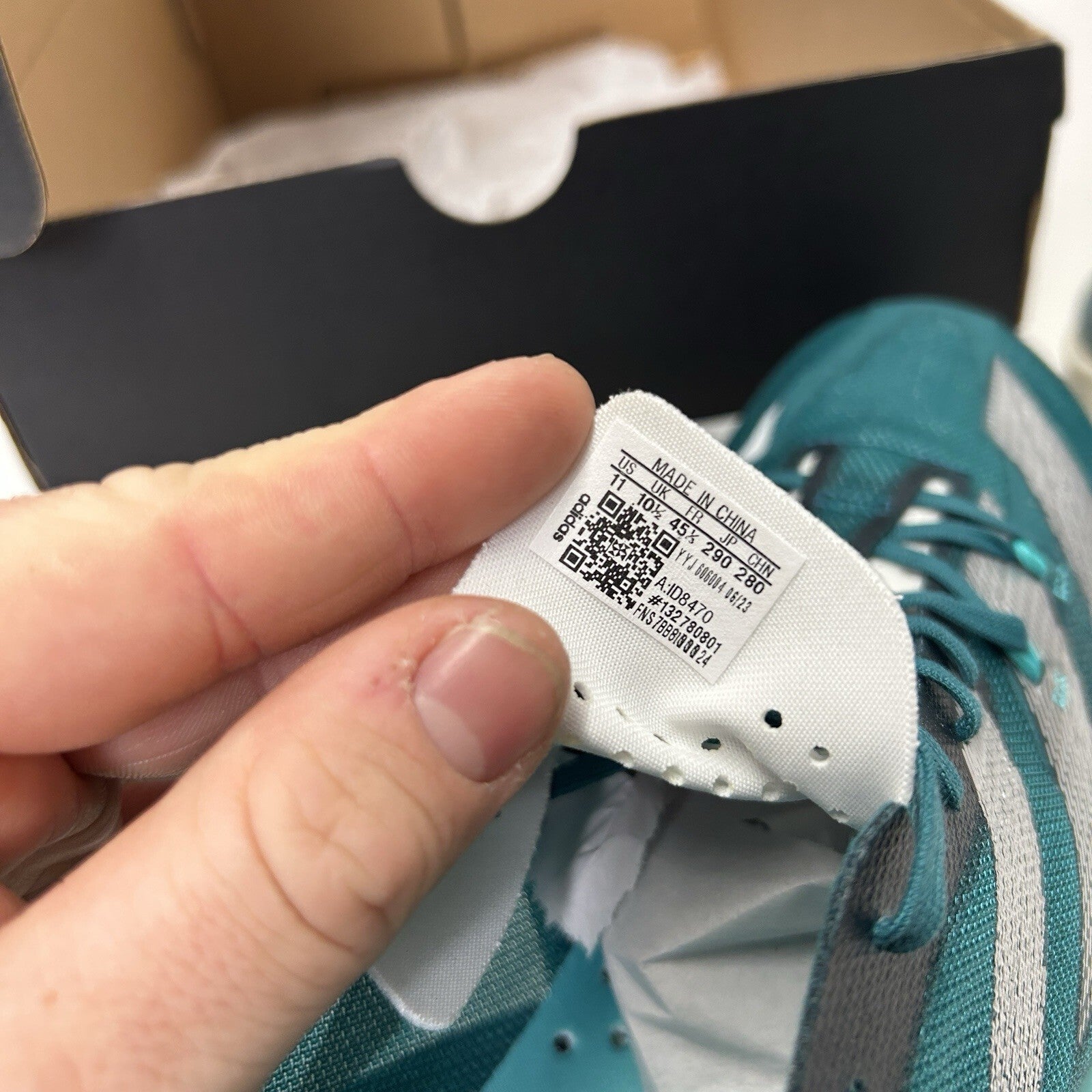 Adidas Adizero Adios Pro 3 “Legacy Teal” ID8470 Running Shoes Men’s 11 New