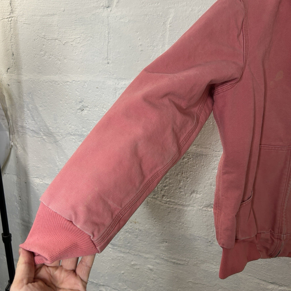 Y2K Carhartt Hooded Active Jacket “Sherbet Pink” WJ130 SBT Women’s Medium