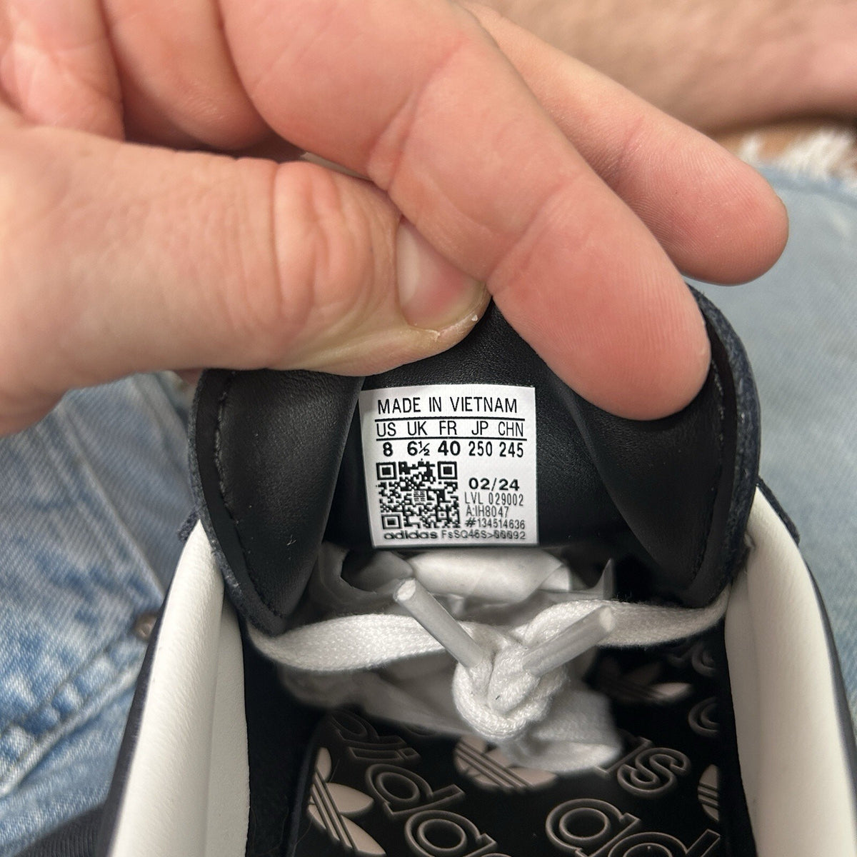 adidas Originals Samba OG WMNS "Black Wonder Quartz" 2025