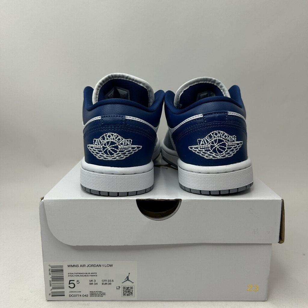Nike Air Jordan 1 Retro Low WMNS “Stealth French Blue” DC0774-042 Women’s 5.5