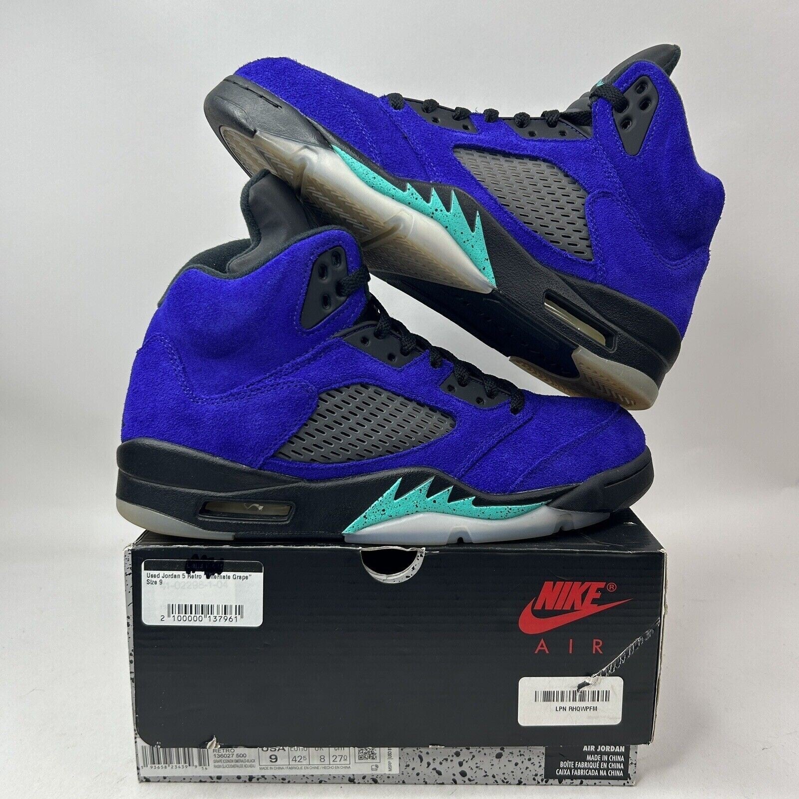 Nike Shoes Air Jordan 5 Retro OG “Alternate Grape” 2023