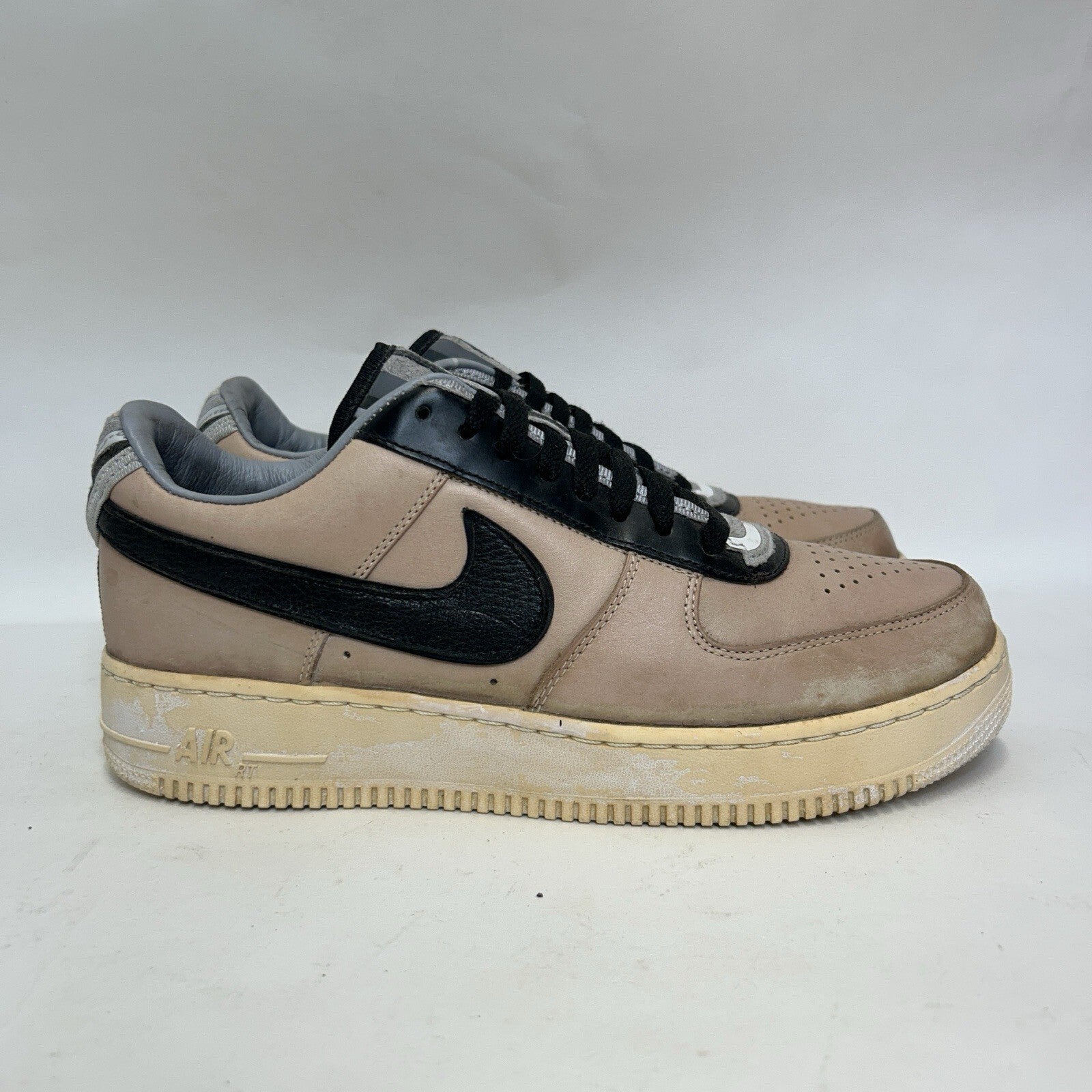 Nike Air Force 1 Low Supreme RT Tisci “Vachetta Tan/Black” 669917-200 Men's 10