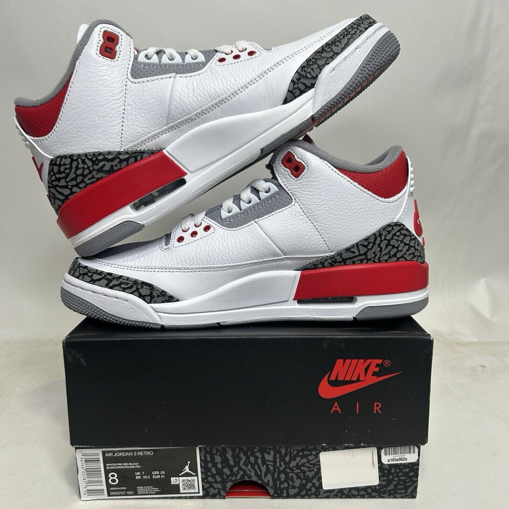 Nike Shoes Air Jordan 3 Retro “Fire Red” 2024