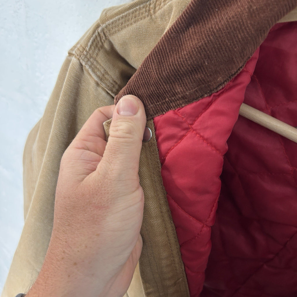 Vintage Carhartt Detroit Style Workwear Jacket “Tan” Women’s Medium/Men’s Small