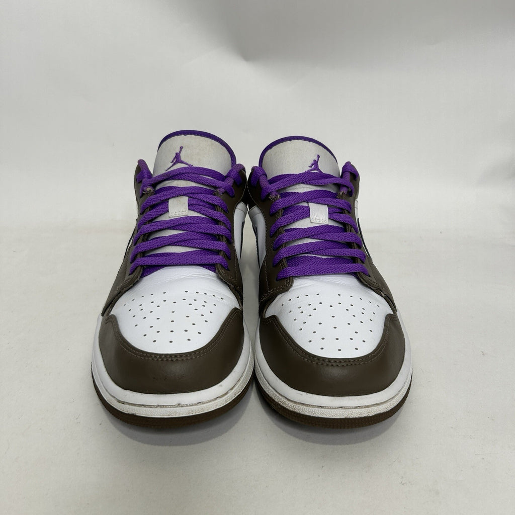 Nike Air Jordan 1 Low Retro “Purple Mocha/Palomino Berry” 553558-215 Men’s 11
