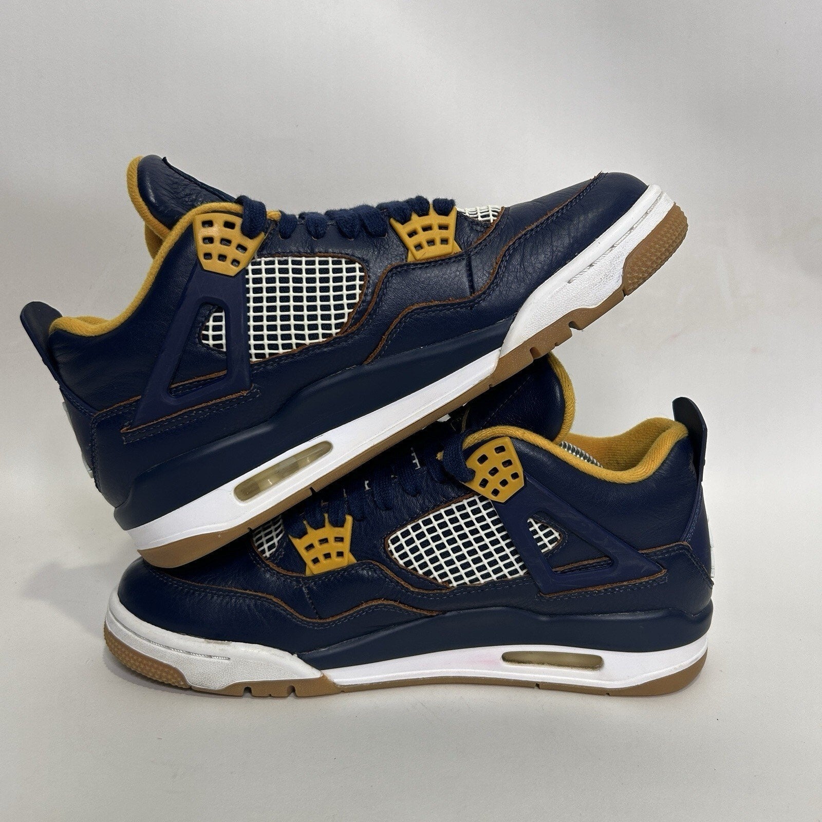 Nike Air Jordan IV 4 Retro “Dunk From Above/Navy Gold” 308497-425 Men’s 9