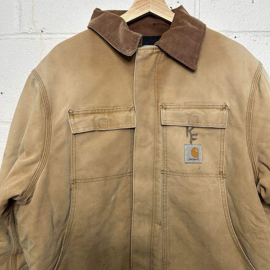 Vintage Carhartt Quilted Artic Jacket “Brown” CQ186 Men’s X-Large