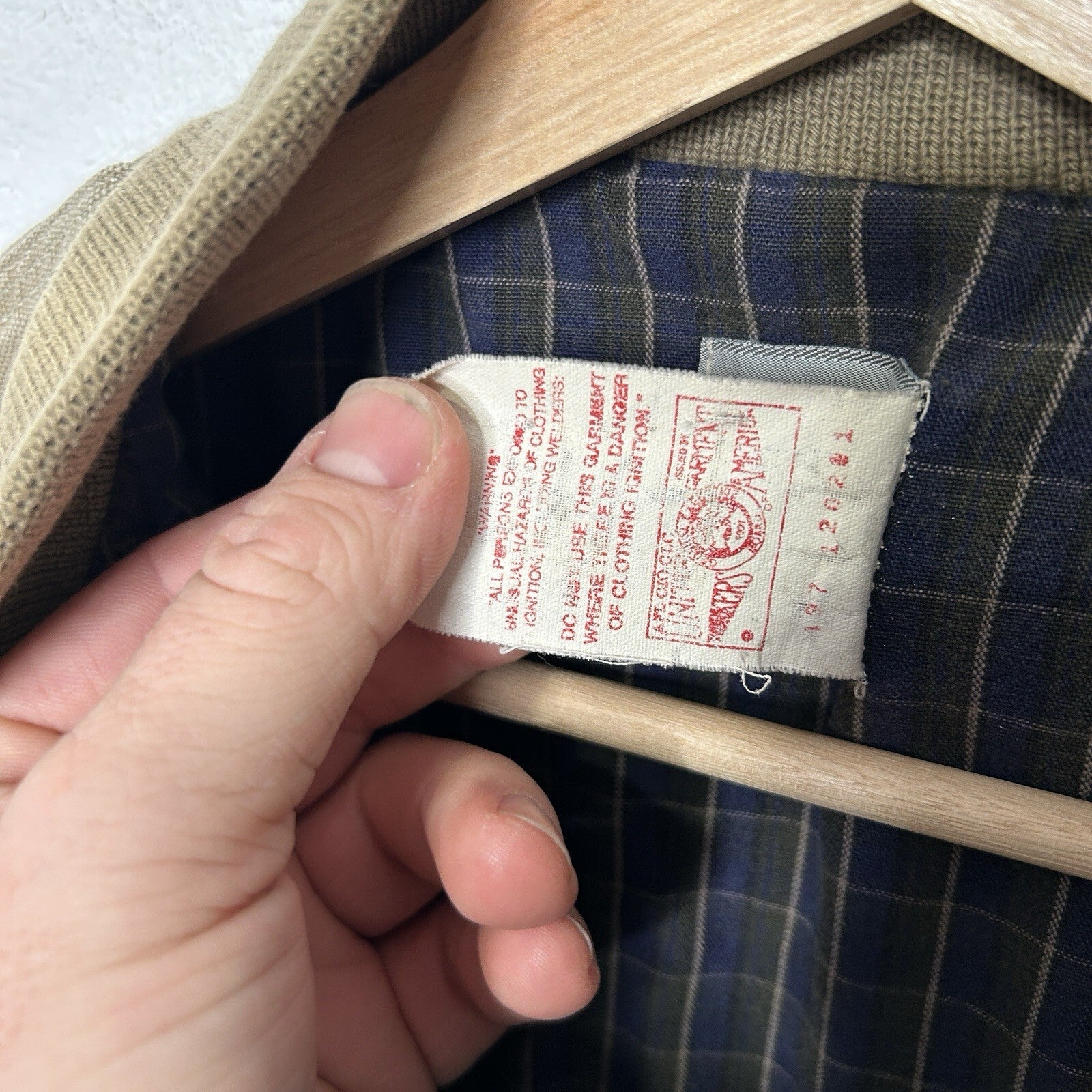 Vintage Carhartt Sheeting-Lined Plainsman Jacket “Taupe” JS0121 Men’s Medium