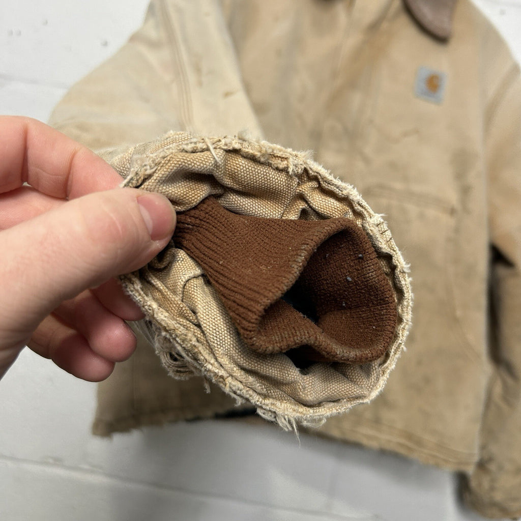 Vintage Carhartt Quilted Traditional Artic Jacket “Brown” J02 BRN Men’s Large