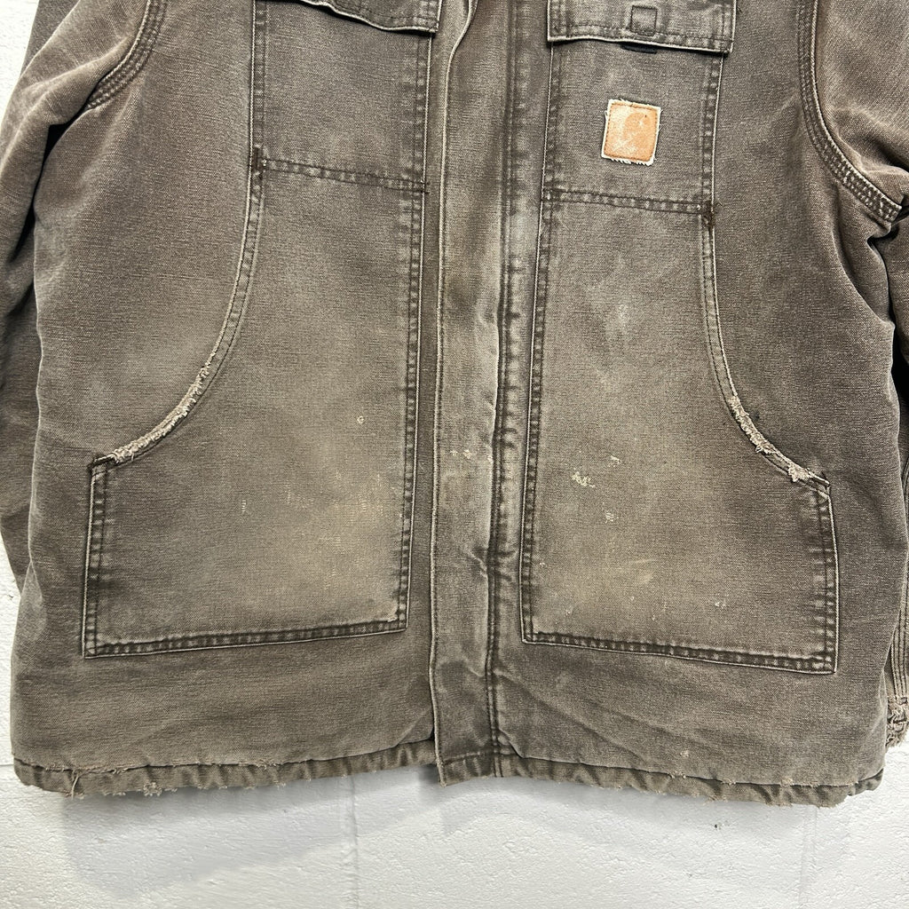Vintage Carhartt Quilted Artic Jacket “Chestnut” C26 CHT Men’s X-Large