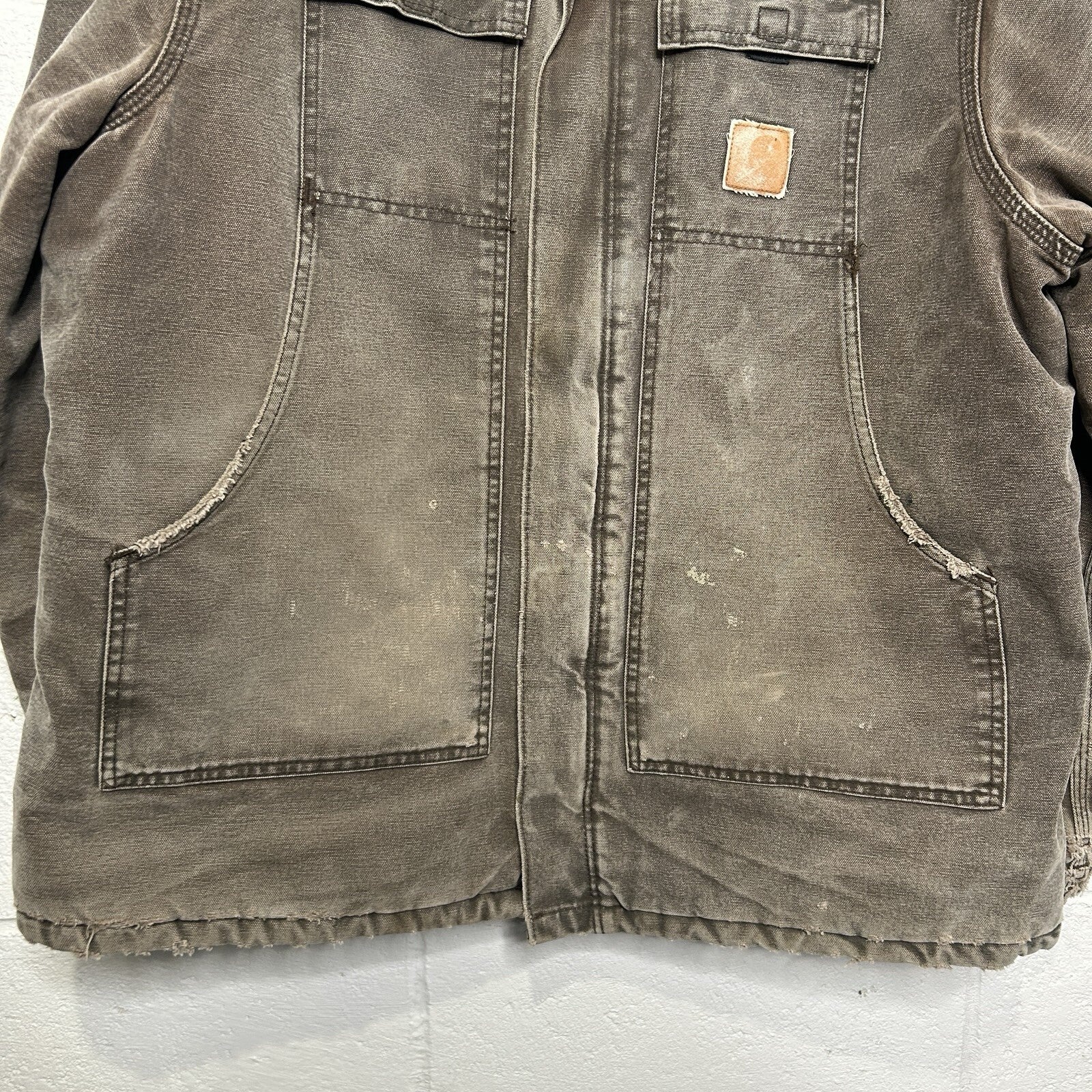 Vintage Carhartt Quilted Artic Jacket “Chestnut” C26 CHT Men’s X-Large