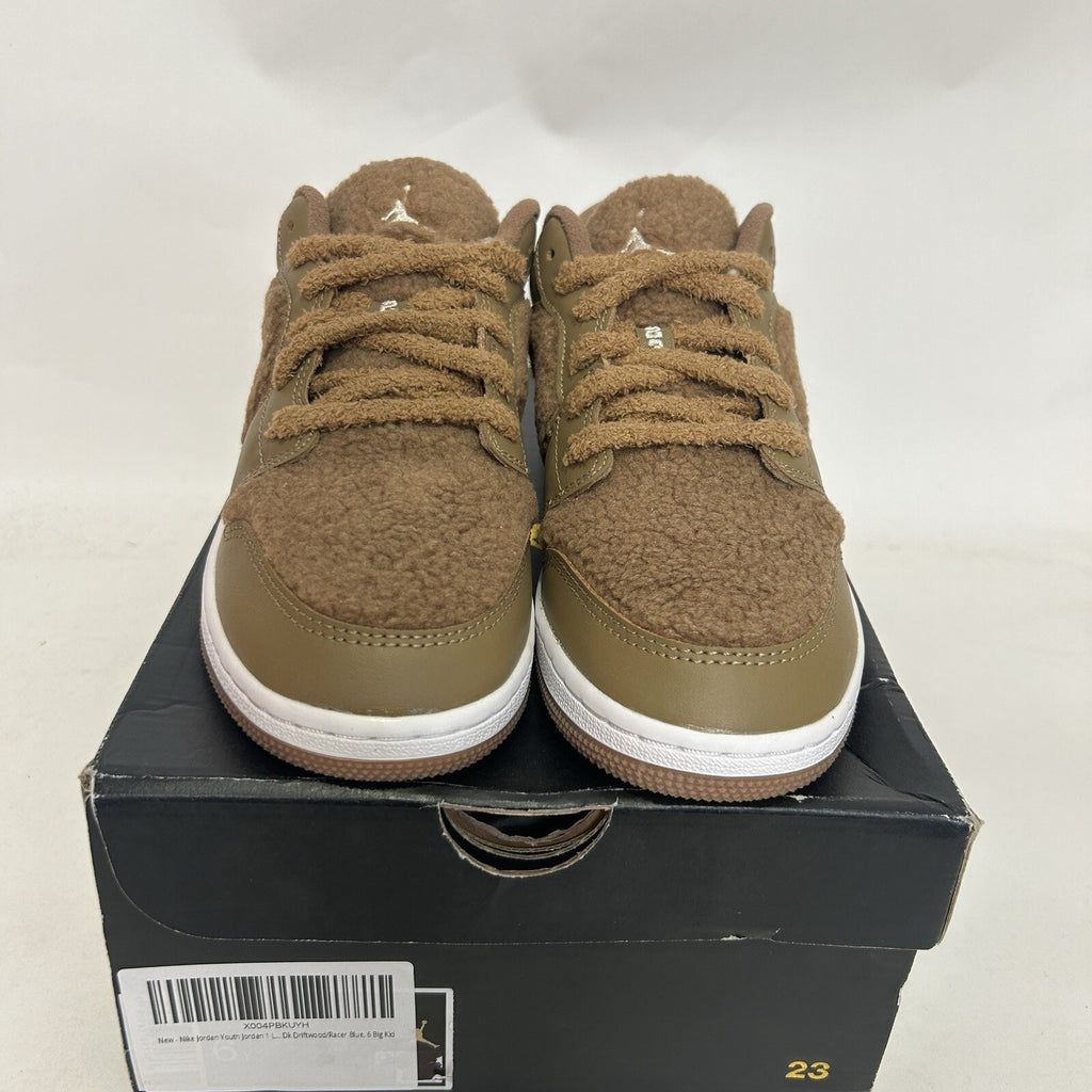 Nike Air Jordan 1 Low Utility GS “Teddy Bear” 2021  DO2233-264 6Y/Women’s 7.5