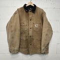 Vintage Carhartt Blanket-Lined Chore Coat “Brown” C02 BRN Men’s X-Large